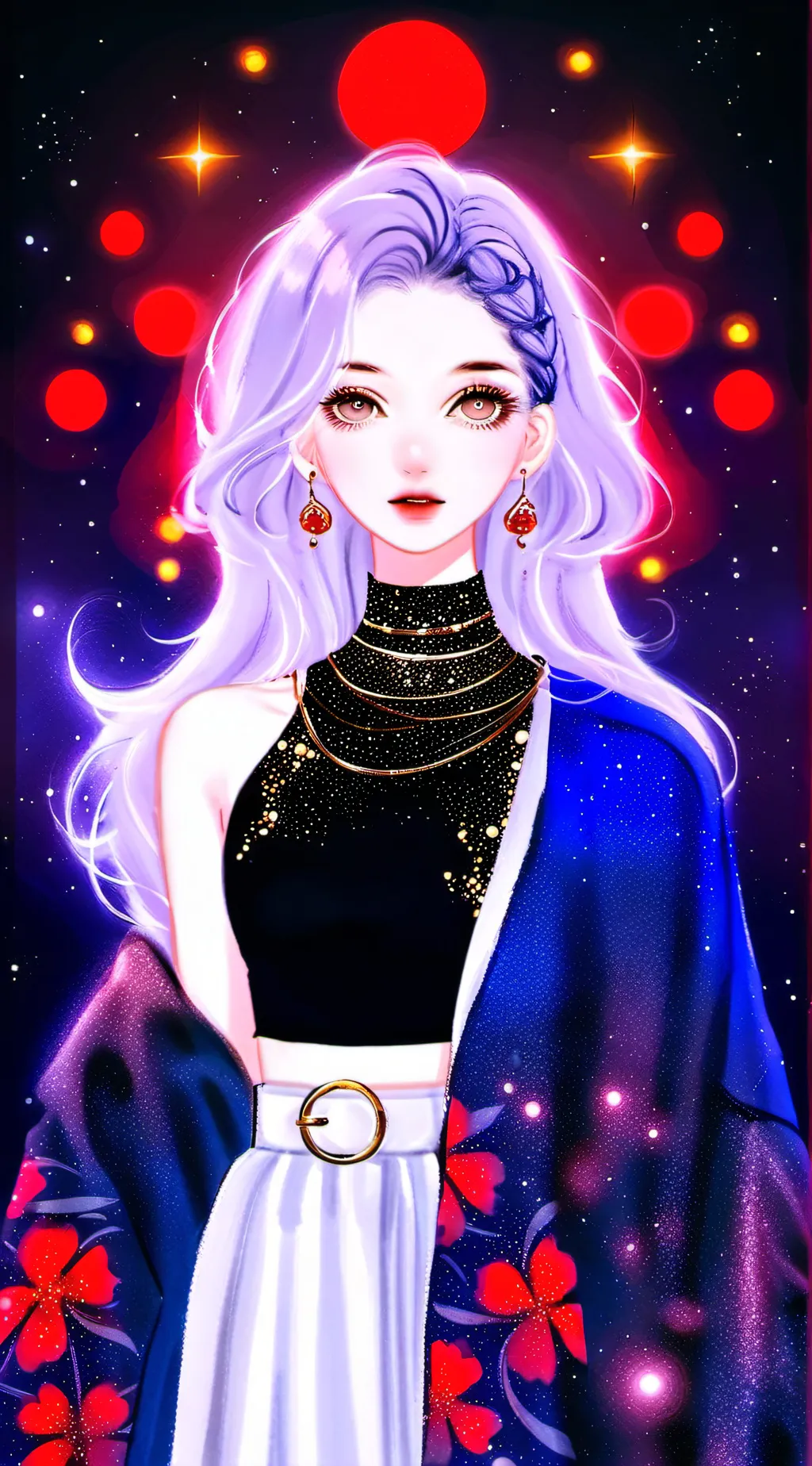 ai character: Lila background