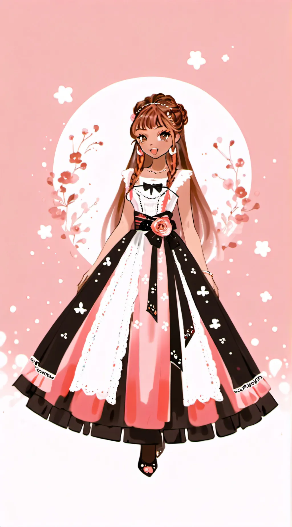 ai character: Britney  background