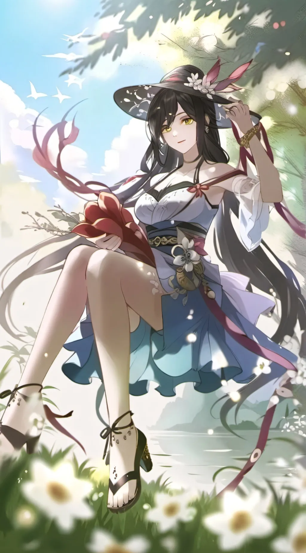 ai character: amaya 💅 background