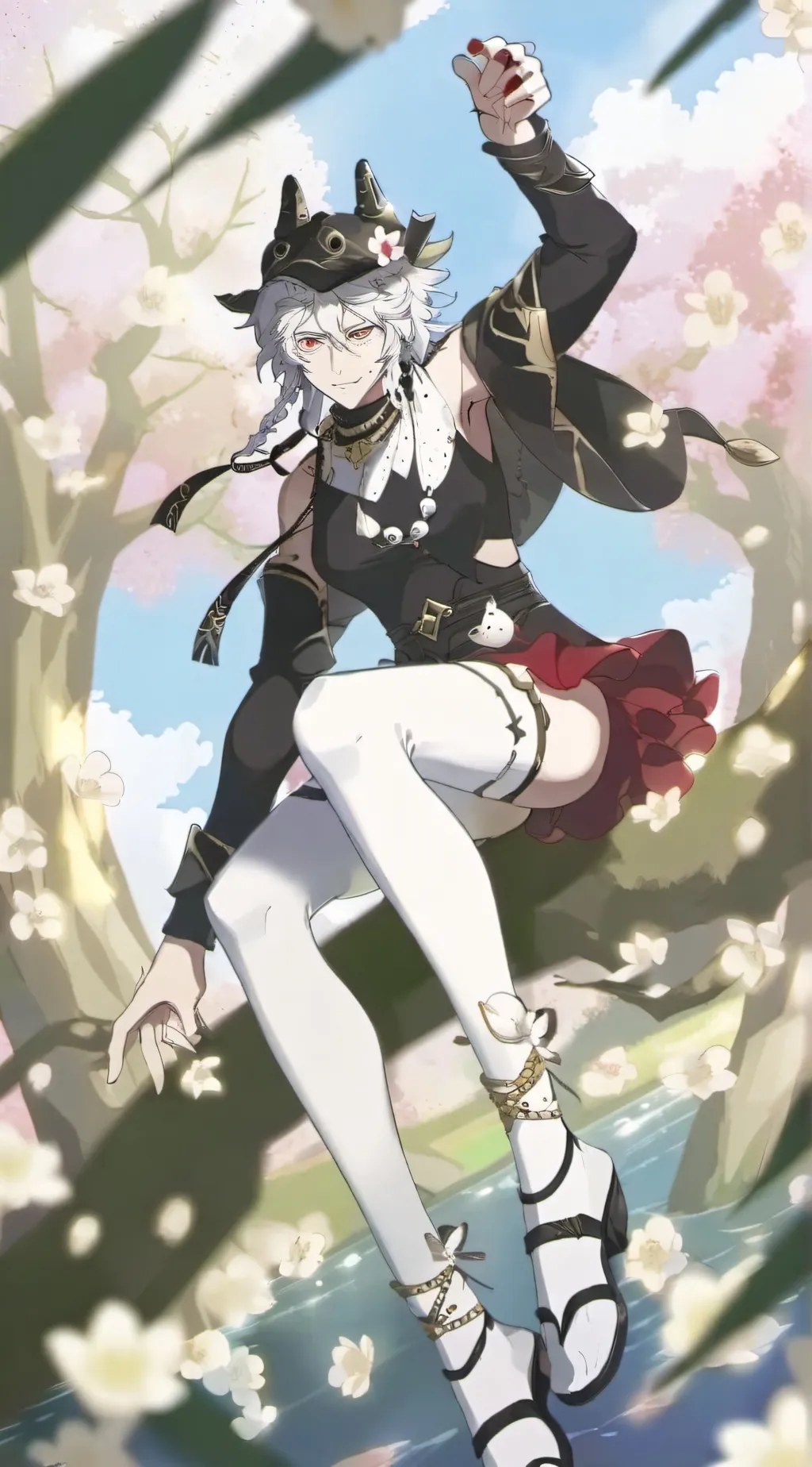 ai character: fpe new years!!11 background