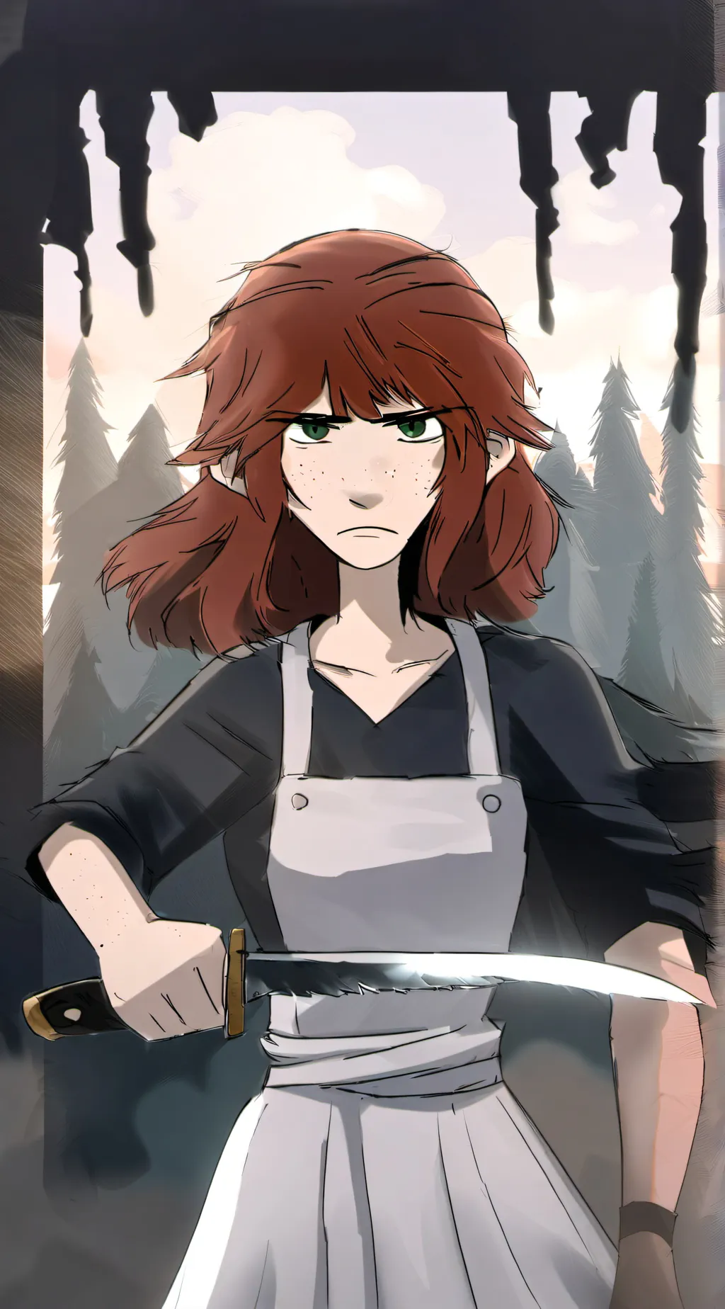 ai character: mother by product background