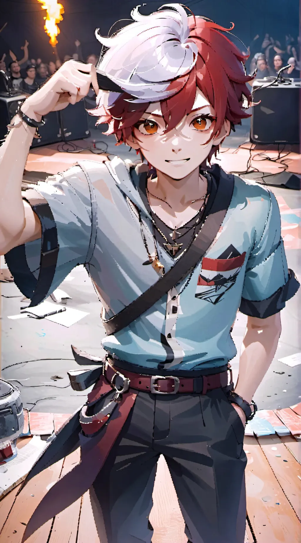 ai character: Mike background