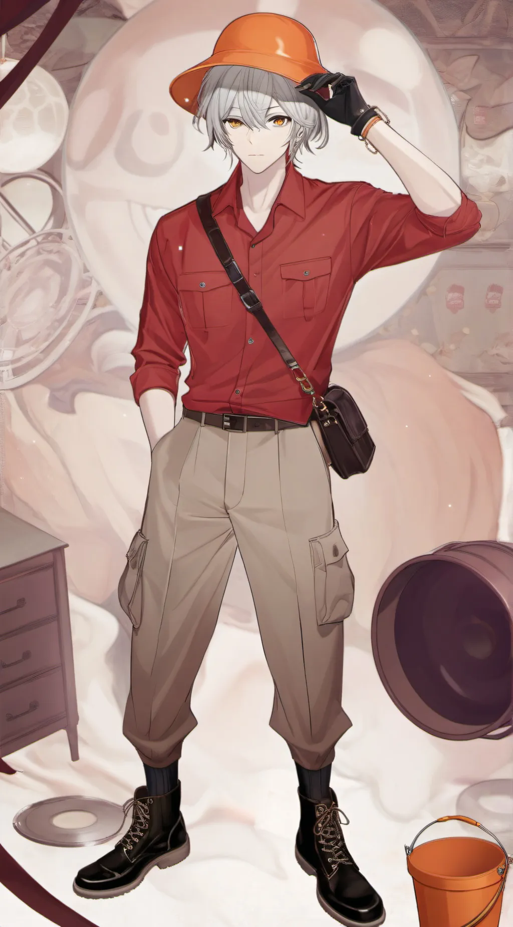 ai character: Engineer TF2 background