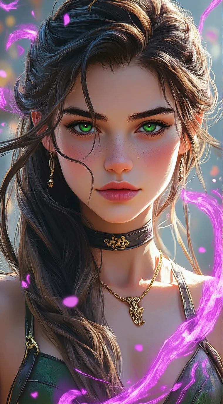 ai character: lily background