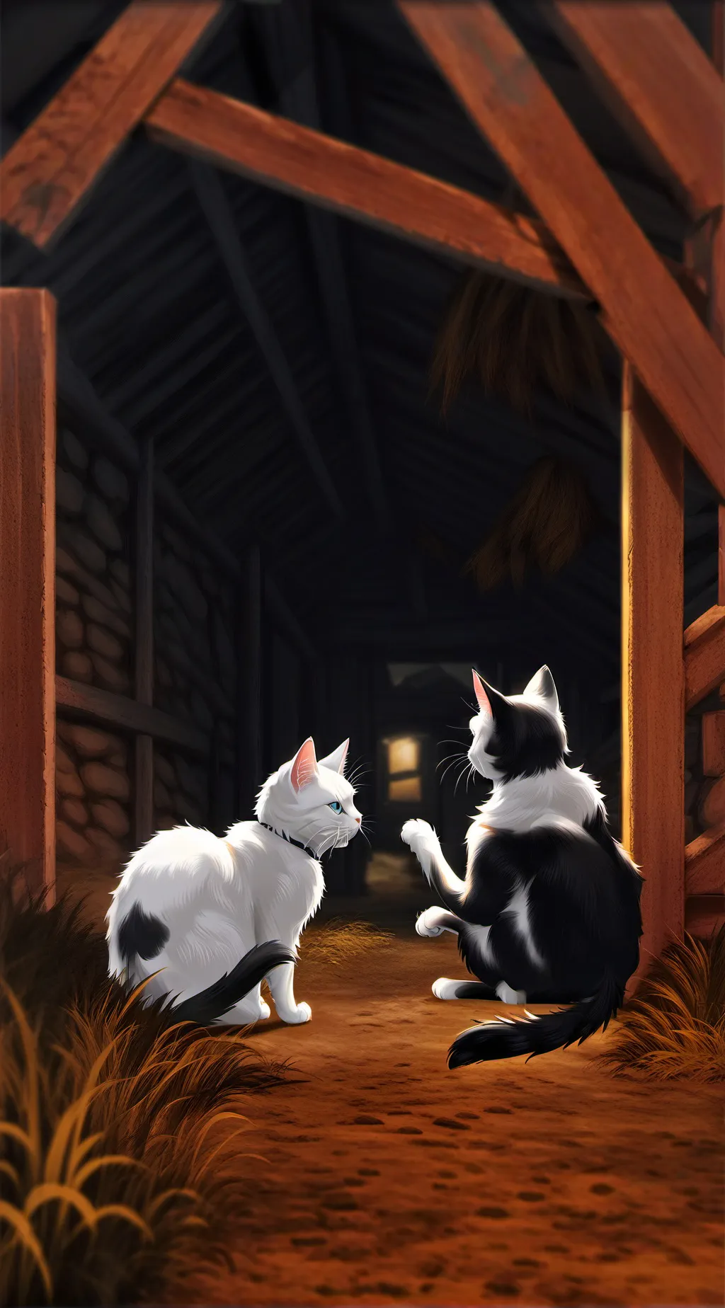 ai character: ravenpaw x barley background