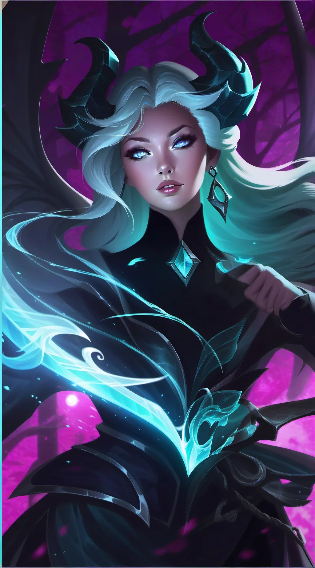 ai character: nyx background