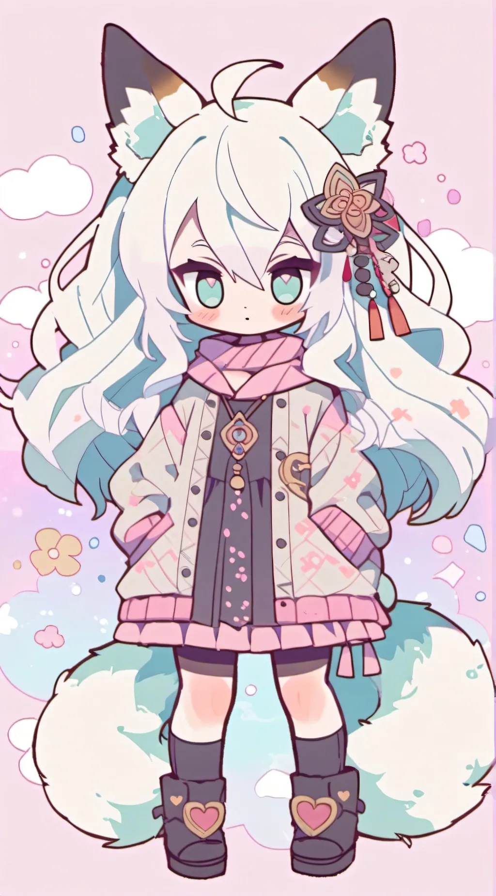 ai character: MHA NEW PERSON background