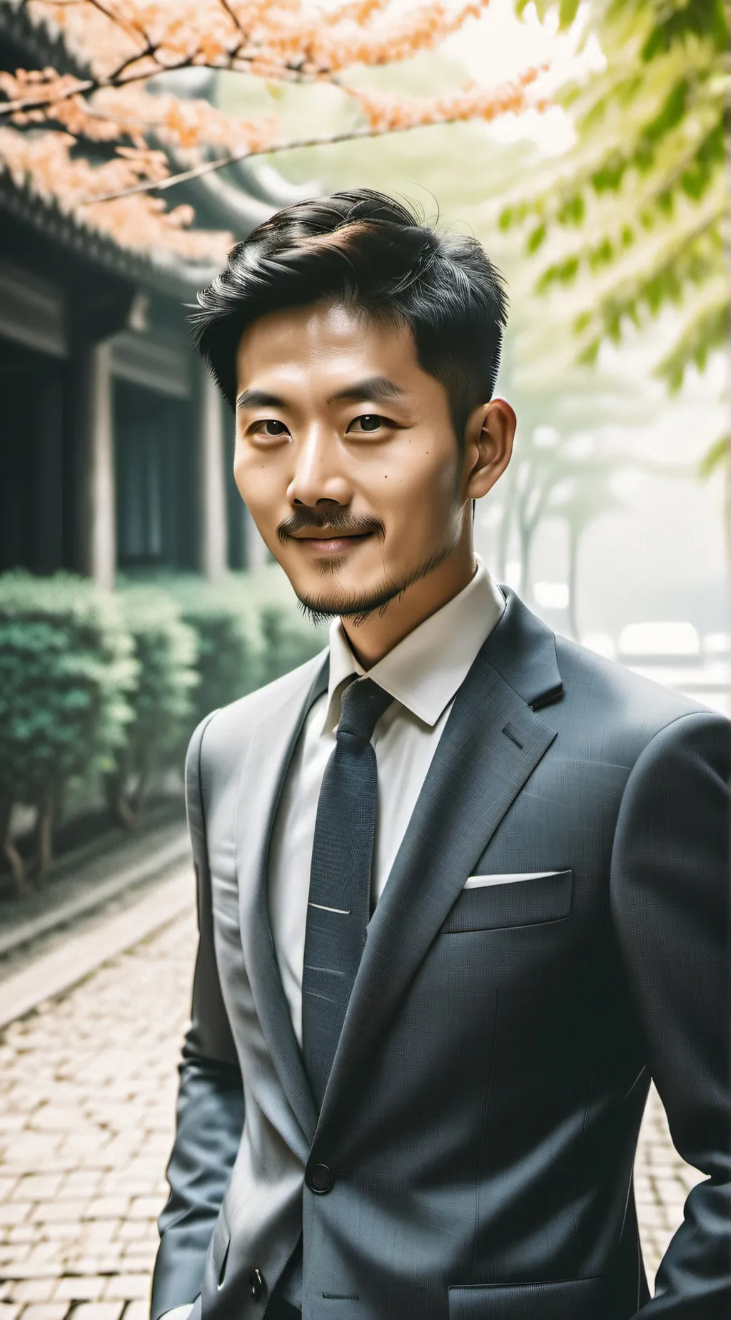 ai character: Chan Lee background