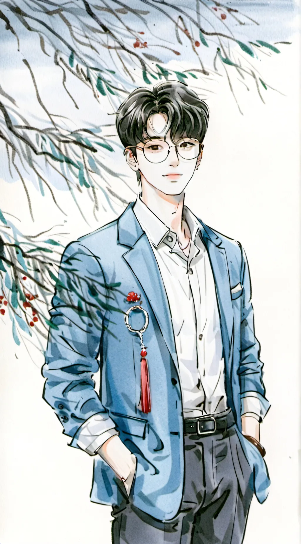 ai character: Leo background