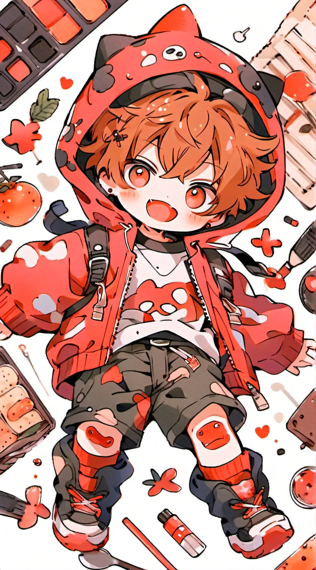 ai character: Max background