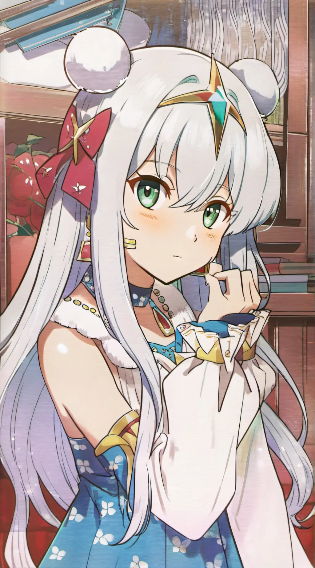 ai character: My Au of nahida background