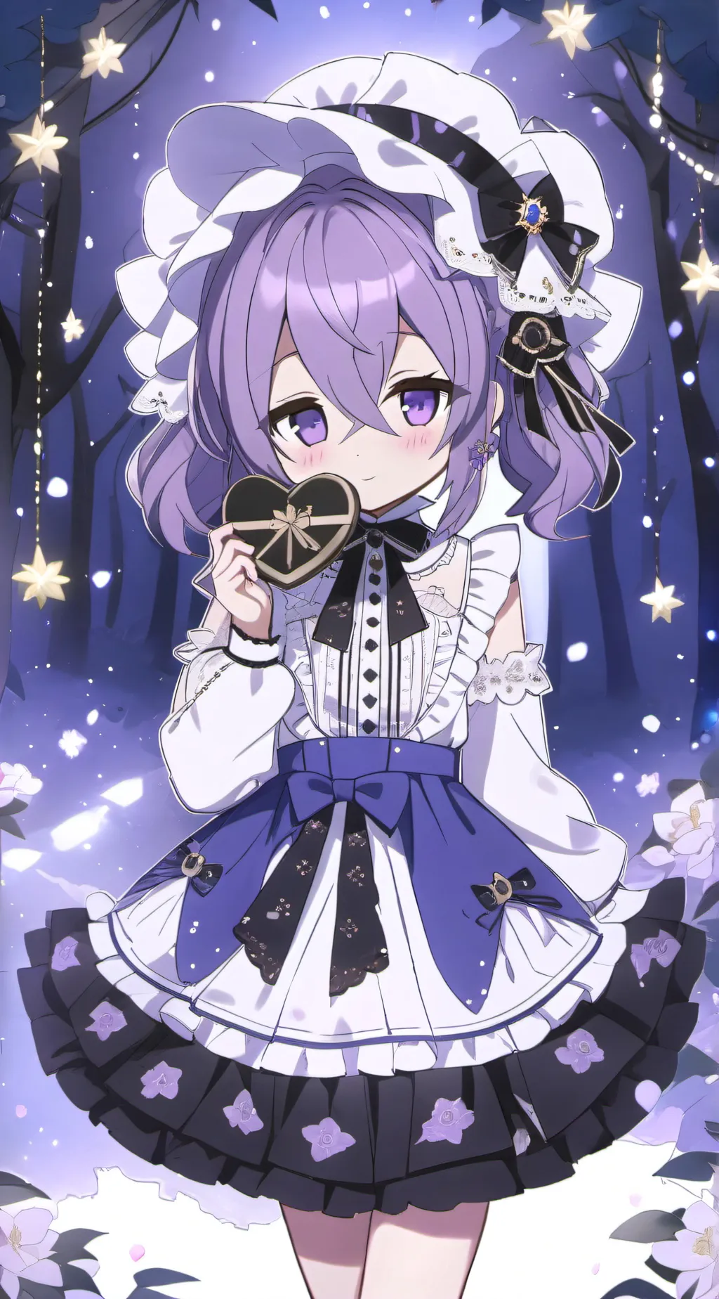 ai character: Yuri(doki doki). background