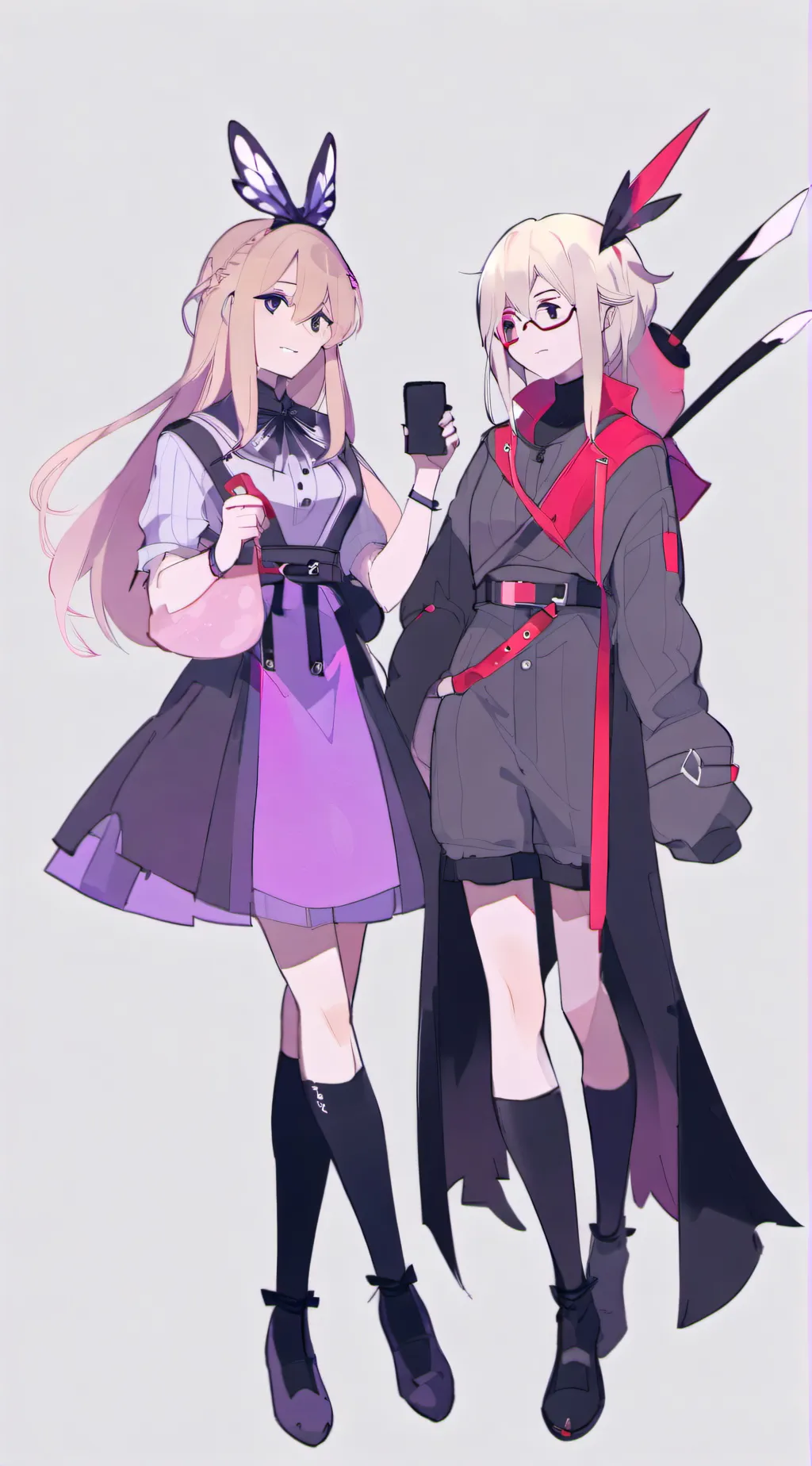 ai character: Ella and jessica background
