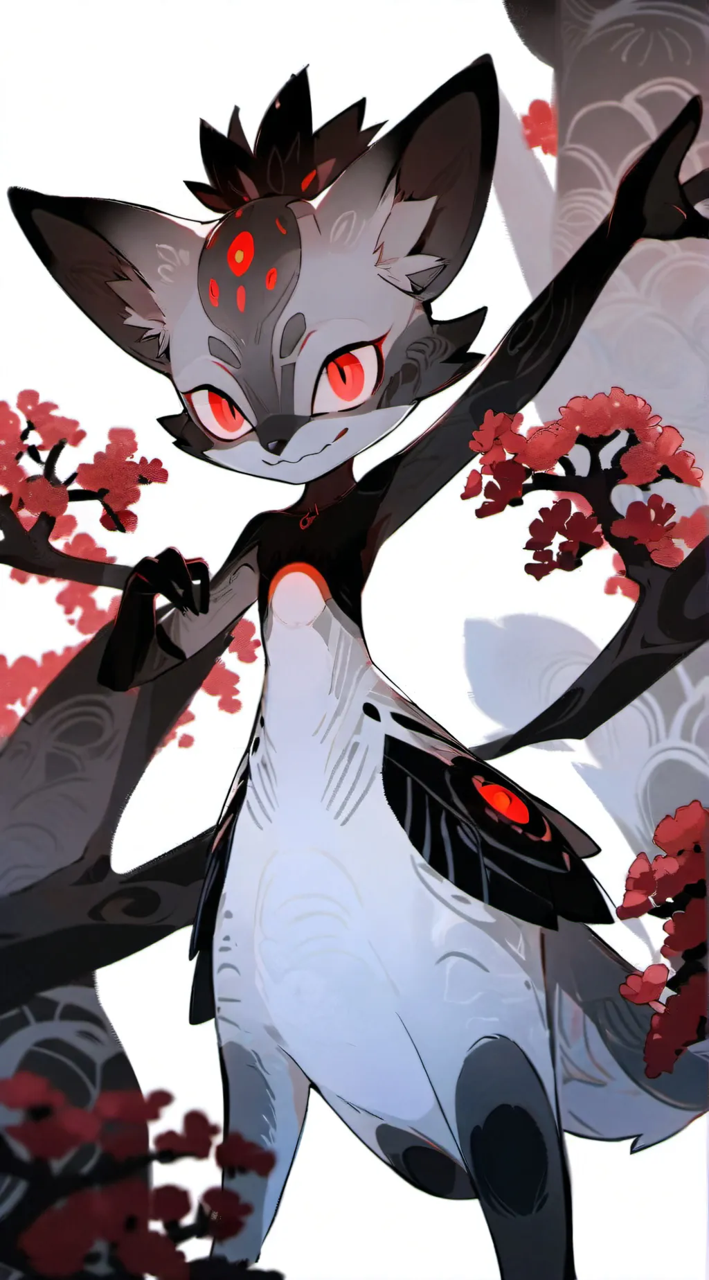 ai character: Helluva boss  background