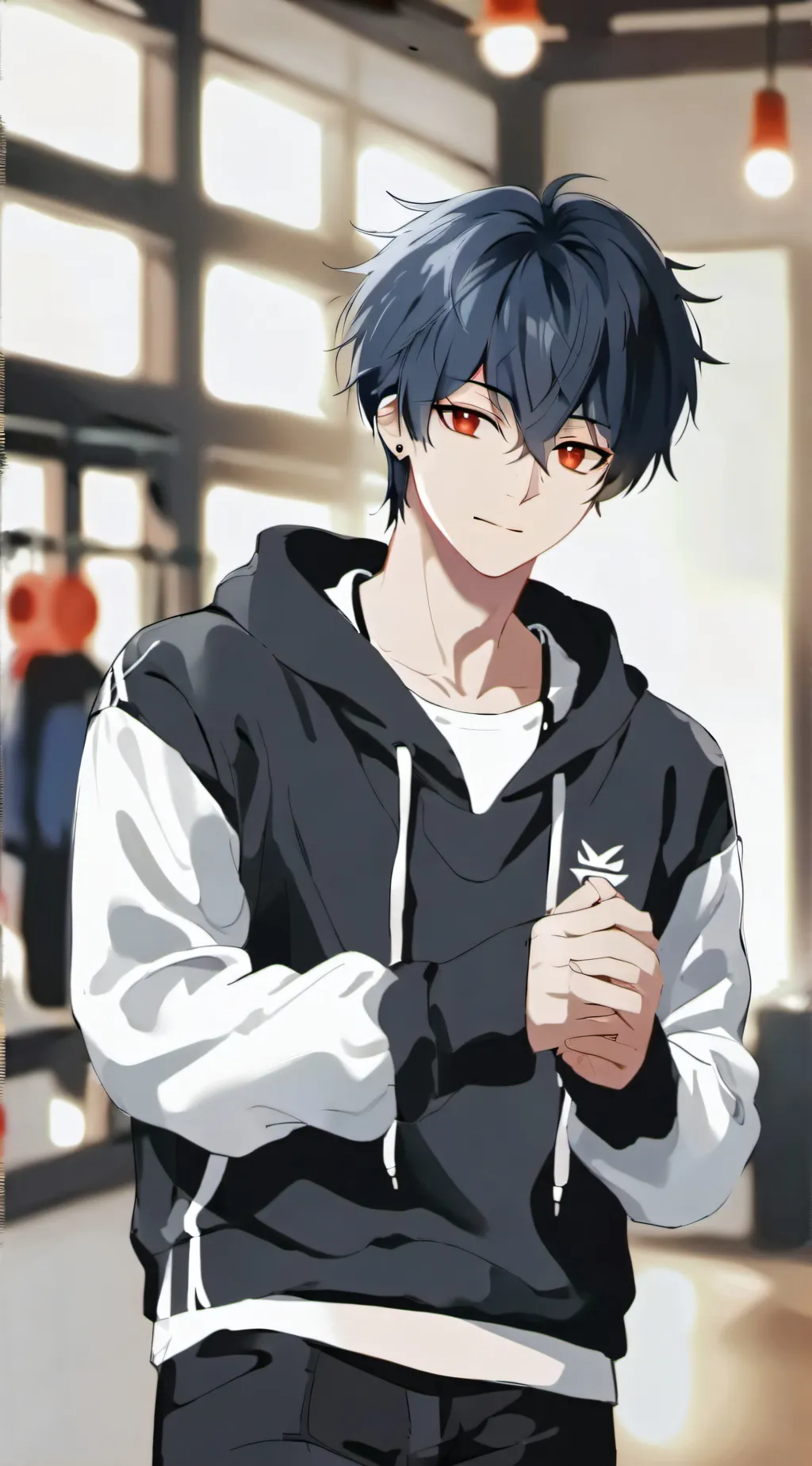 ai character: Zach background