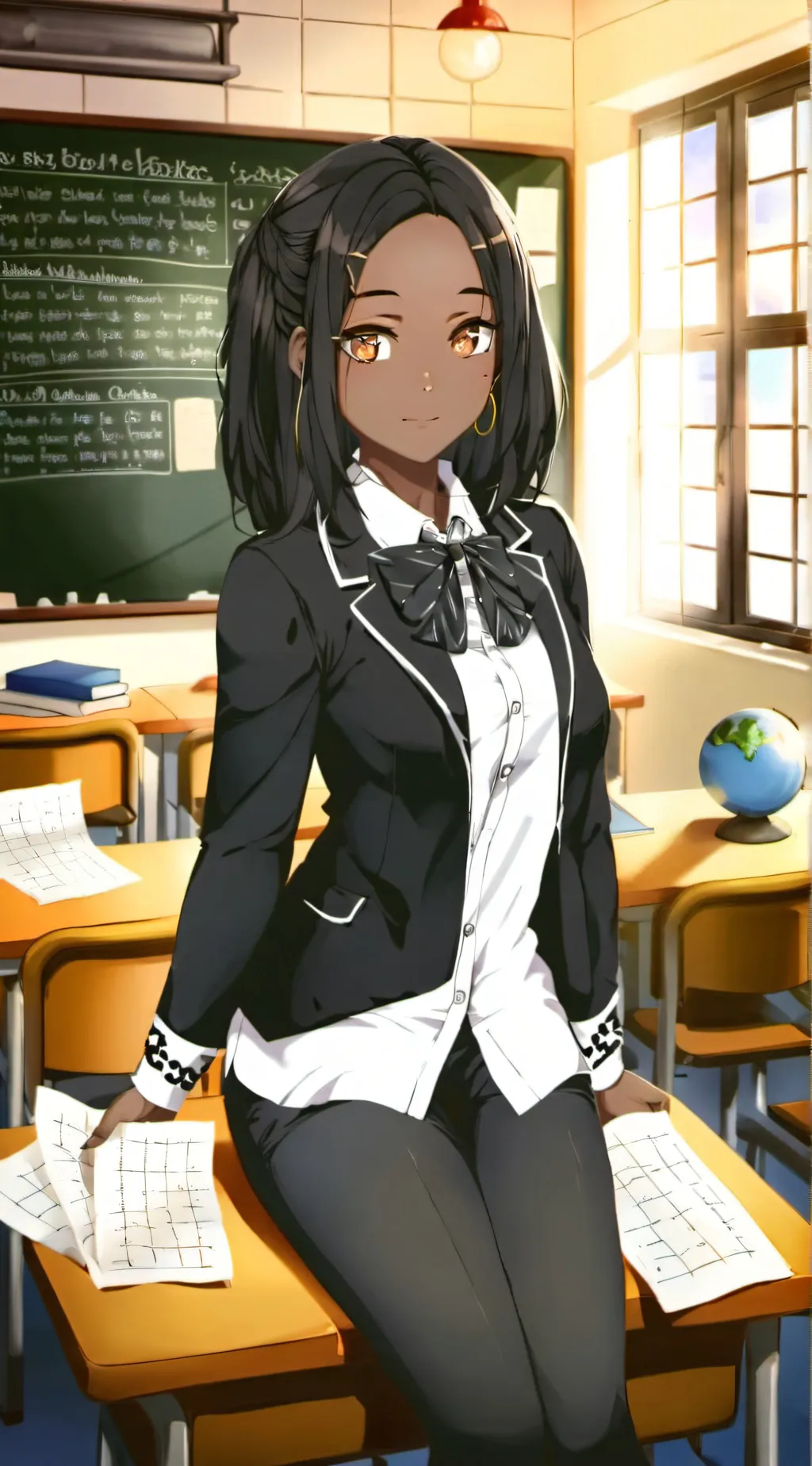 ai character: Yolanda Opal  background