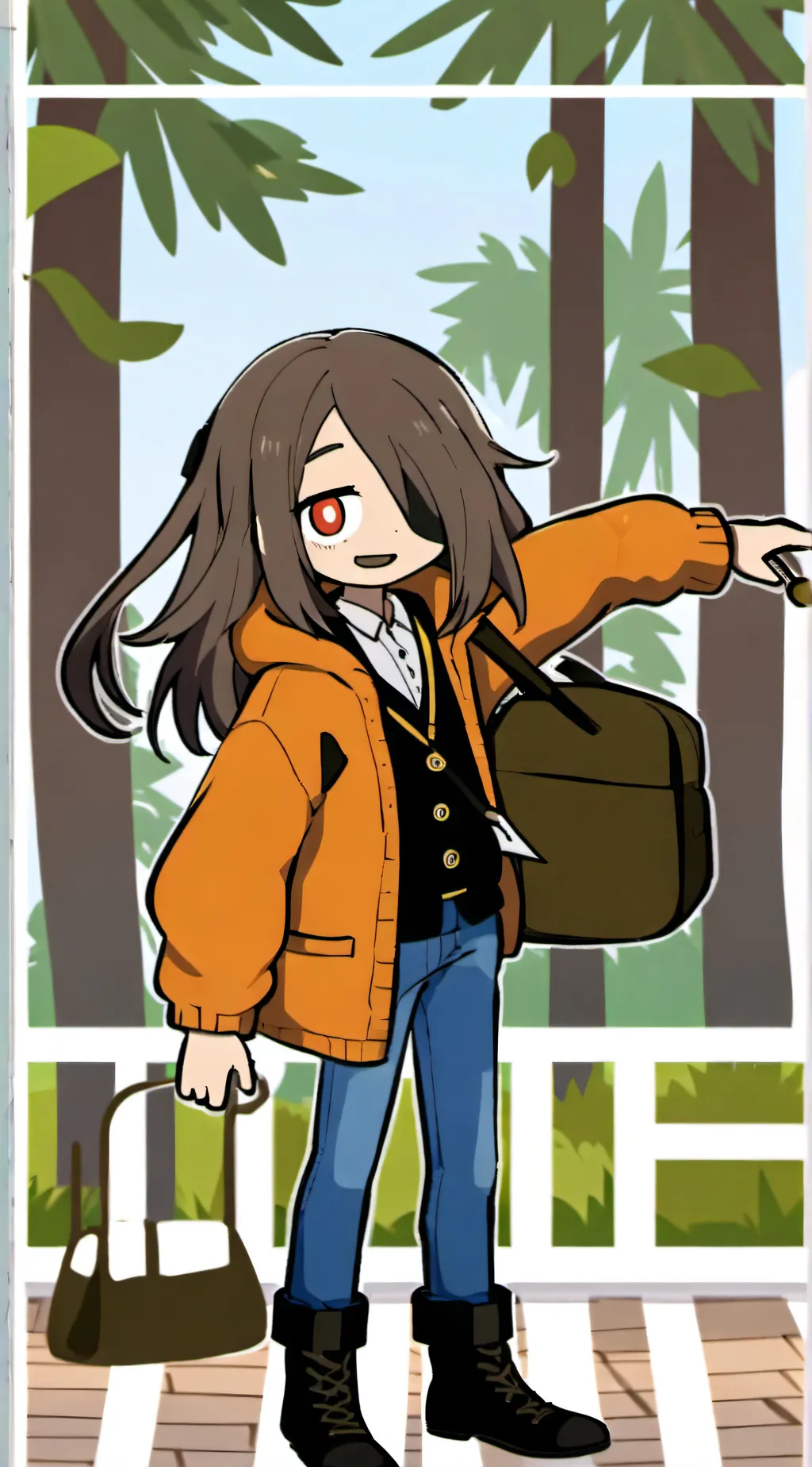 ai character: Hh background