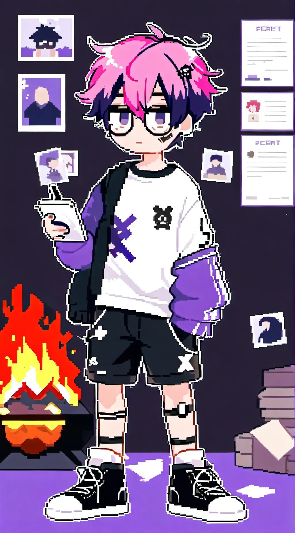 ai character: MHA  background