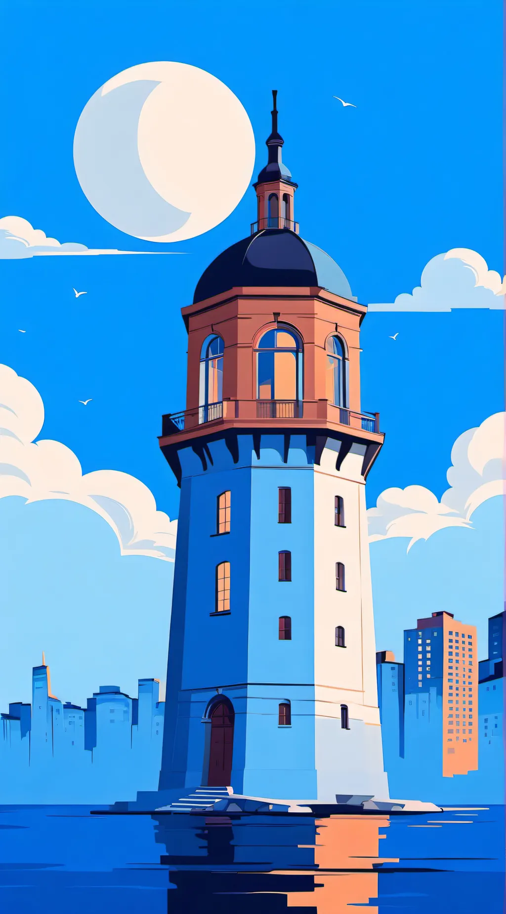 ai character: KNY BRACH TRIP 🧁⭐ background