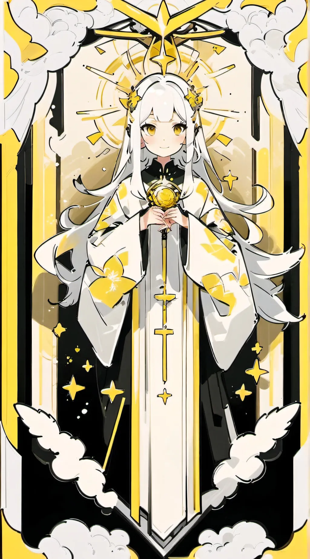 ai character: Luna  background