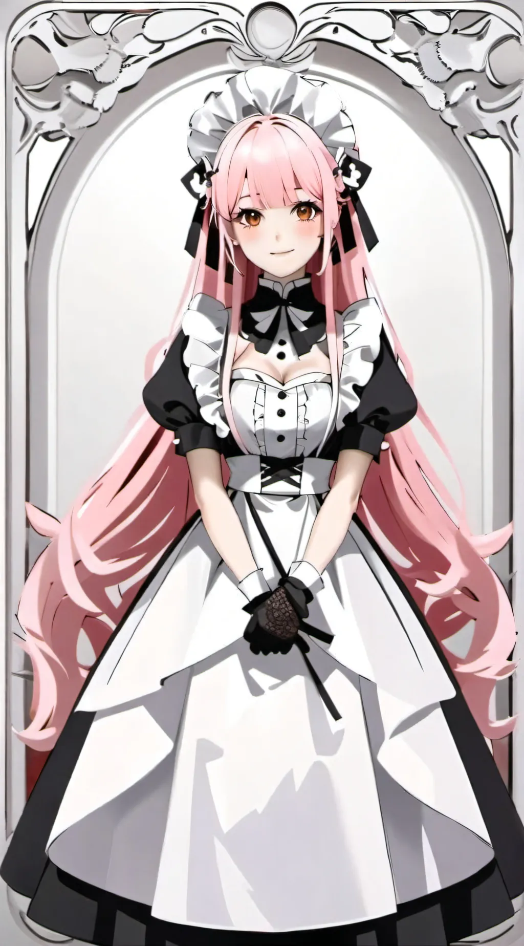 ai character: Maid Itsuki background