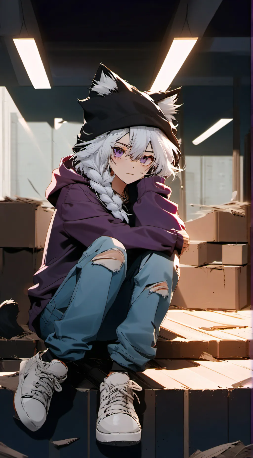 ai character: June background