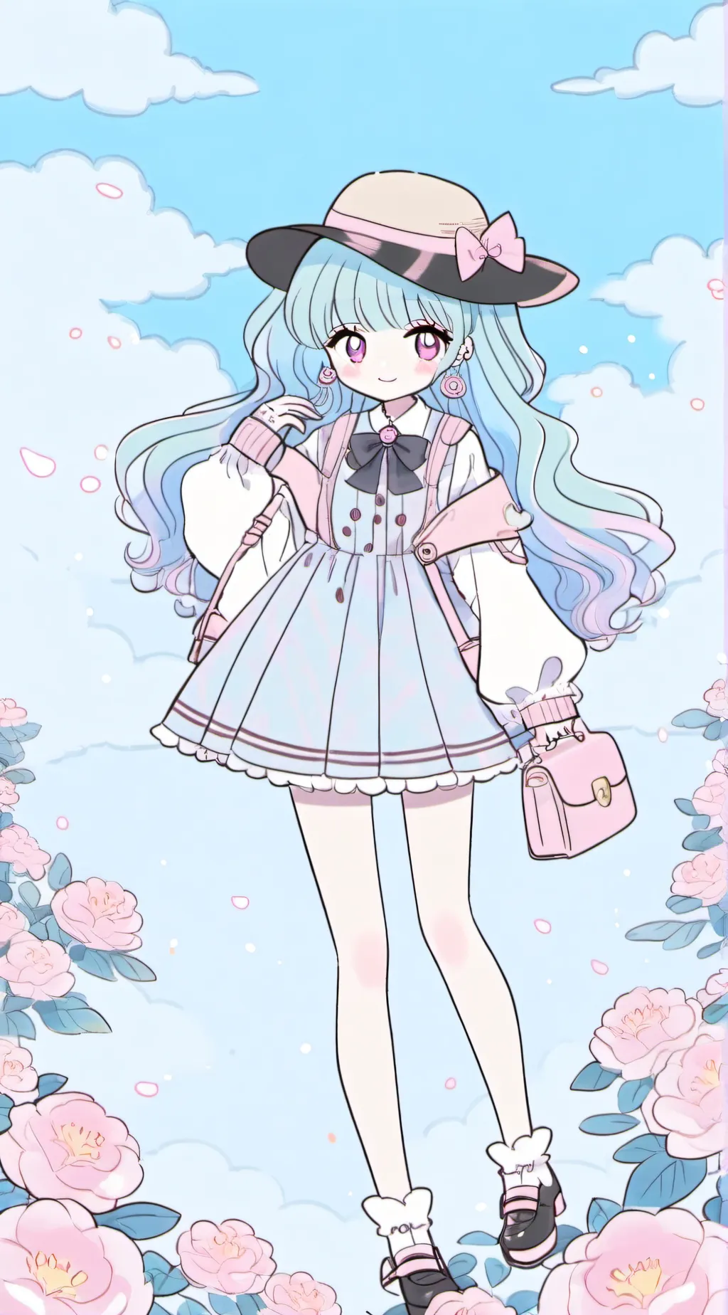 ai character: mha vacation background