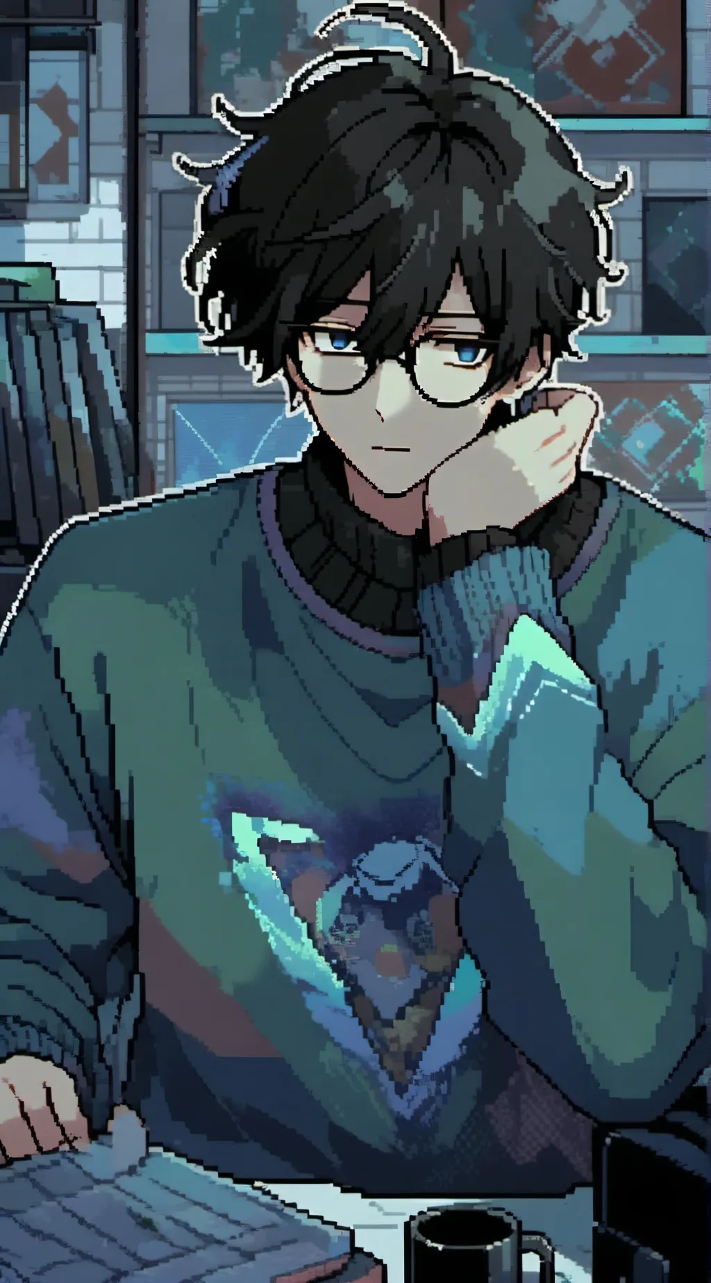 ai character: #∆ZANDER∆# background