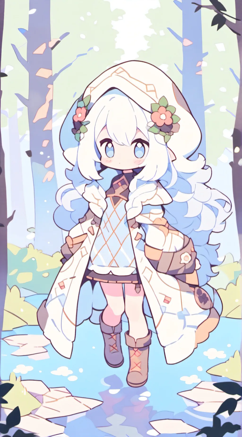 ai character: the main four background