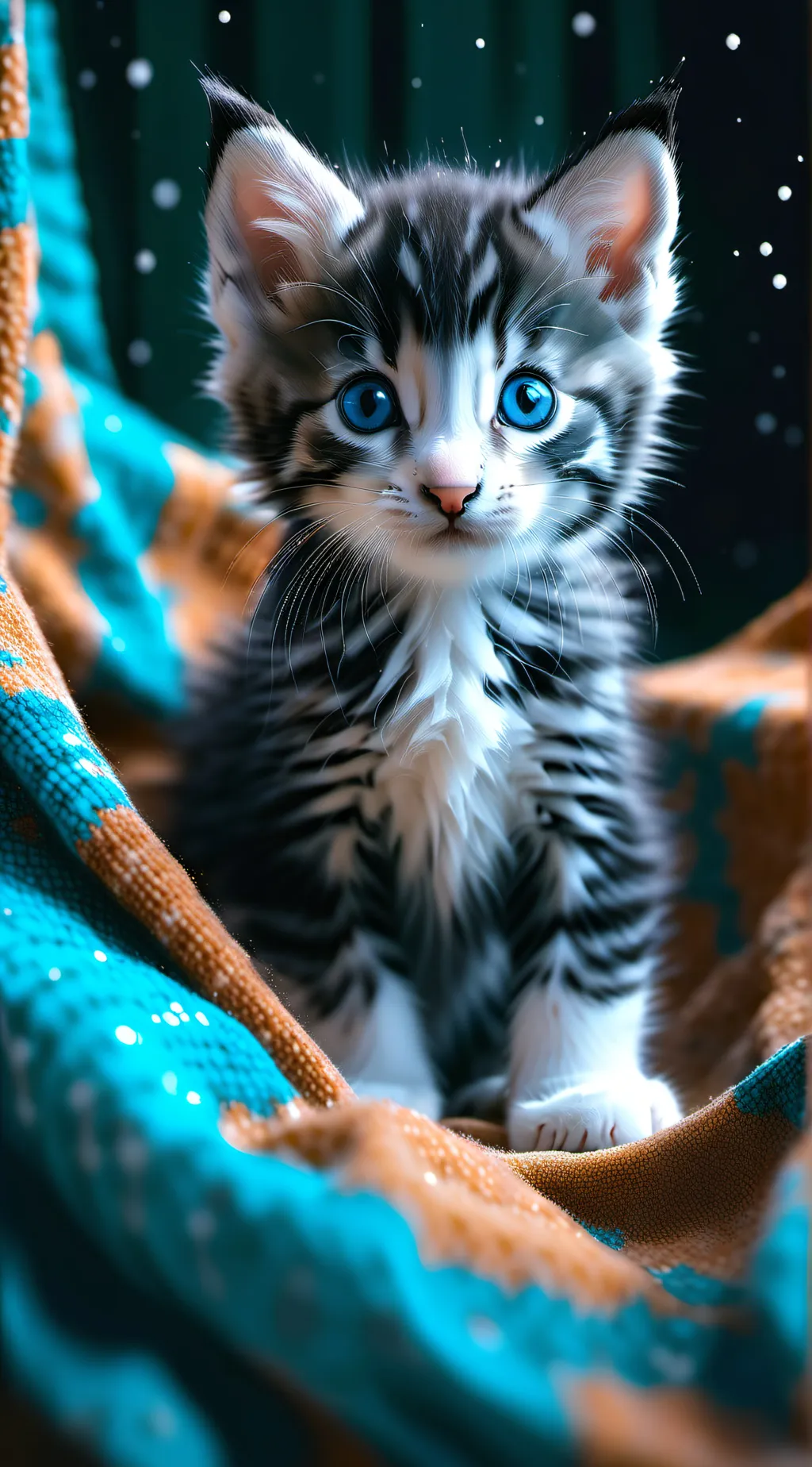 ai character: orange  background