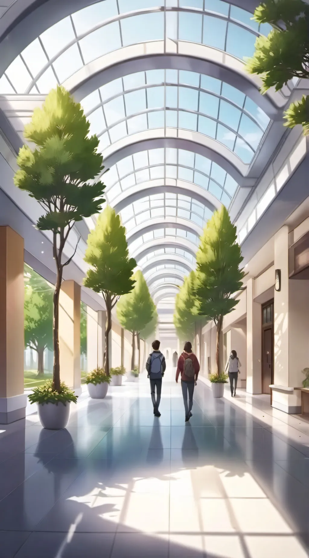 ai character: Life background