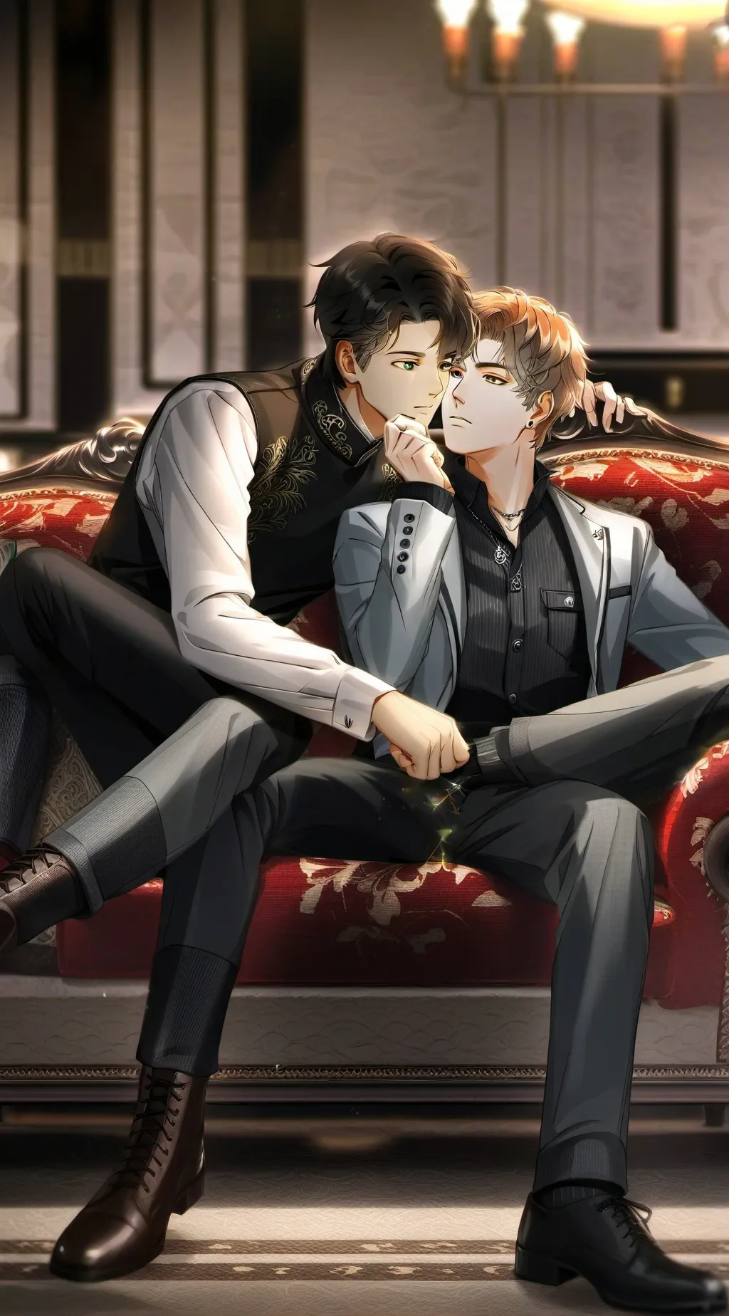 ai character: rian and kia background