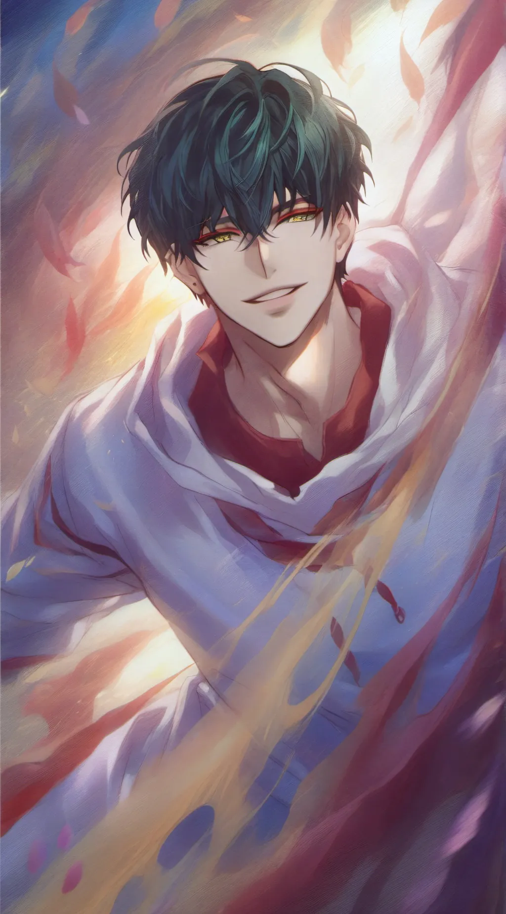 ai character: Focus  background