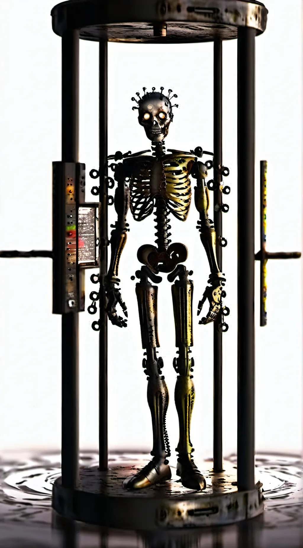 ai character: spring lock background