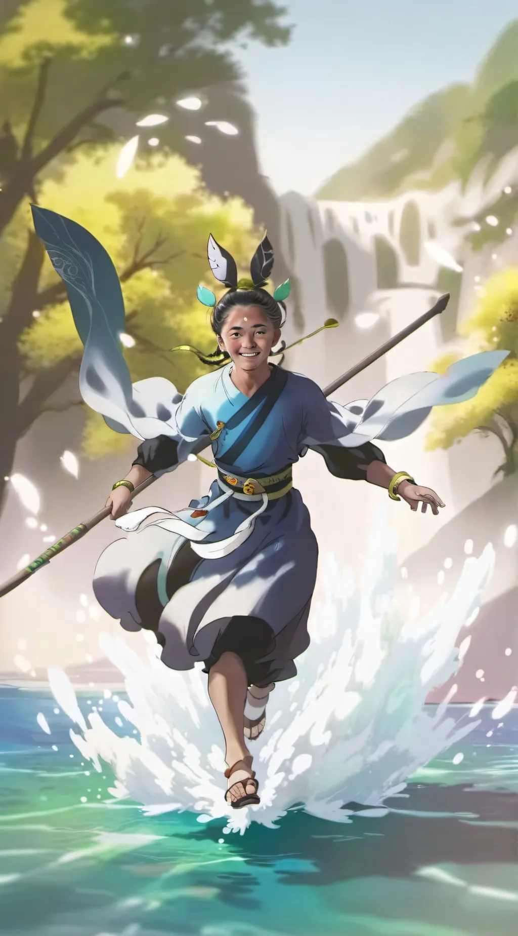 ai character: Lin Yue background
