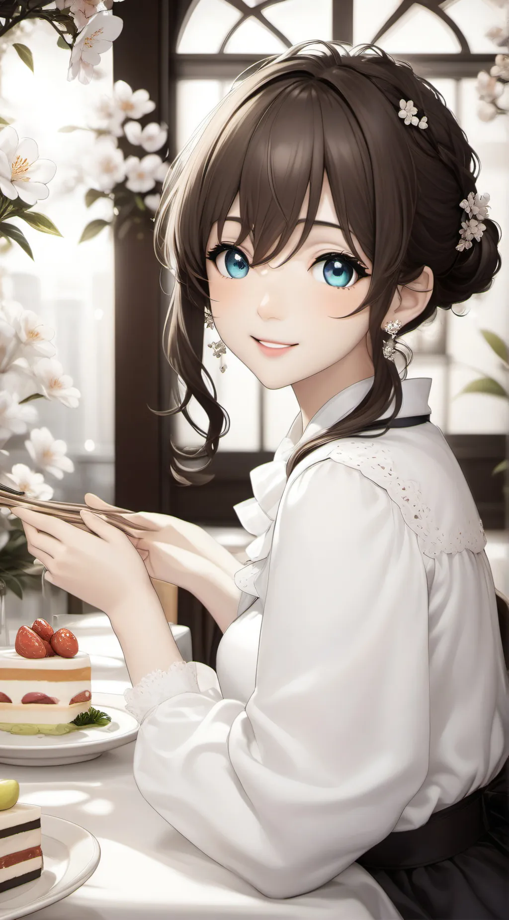 ai character: Lili💗 background