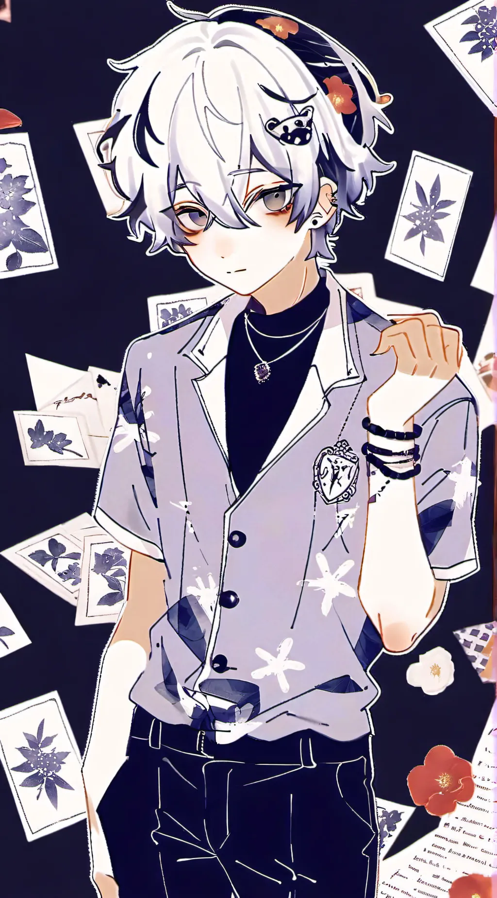 ai character: Kayden background