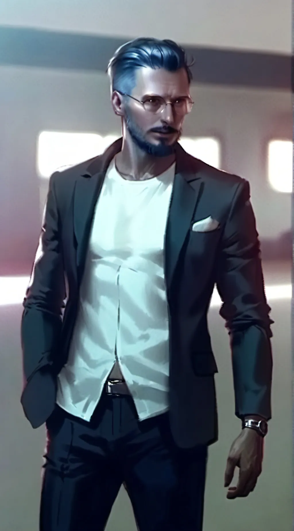 ai character: Father background