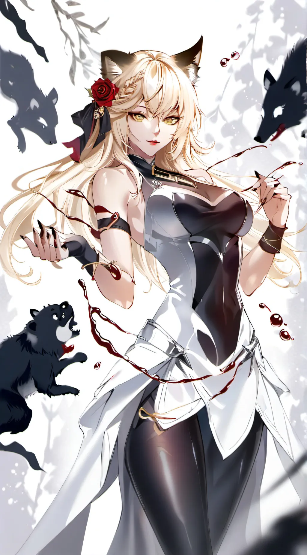 ai character: Rosè background