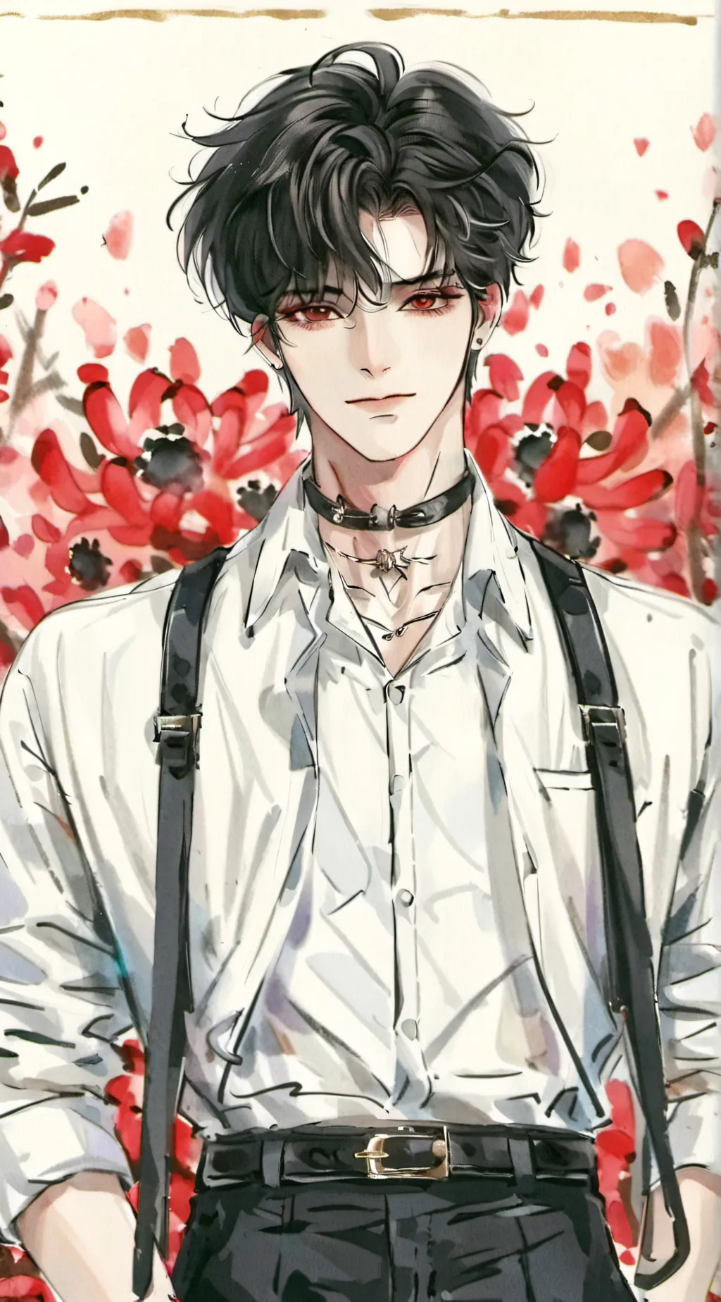 ai character: Zade (hot af) background