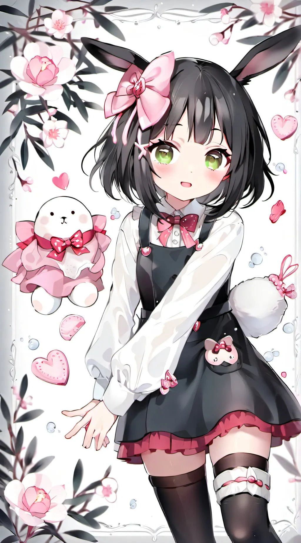 ai character: Mya rose background