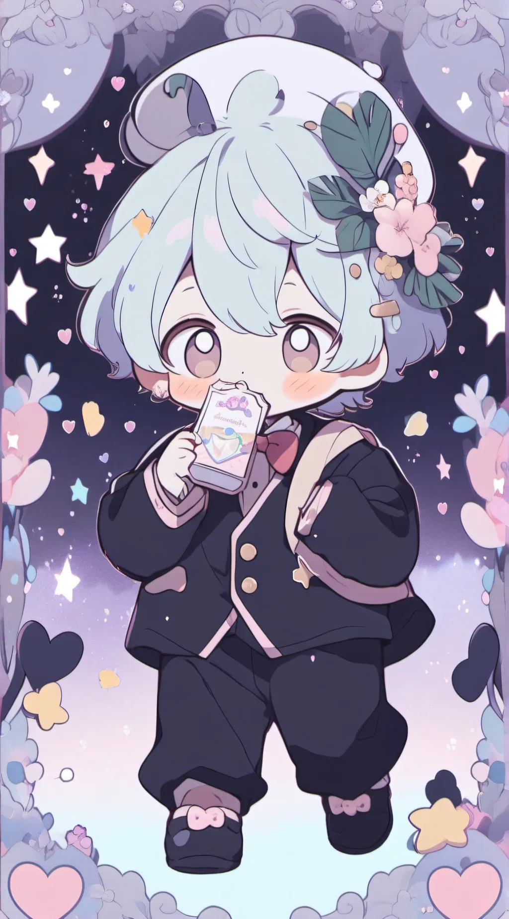 ai character: papa millonario  background