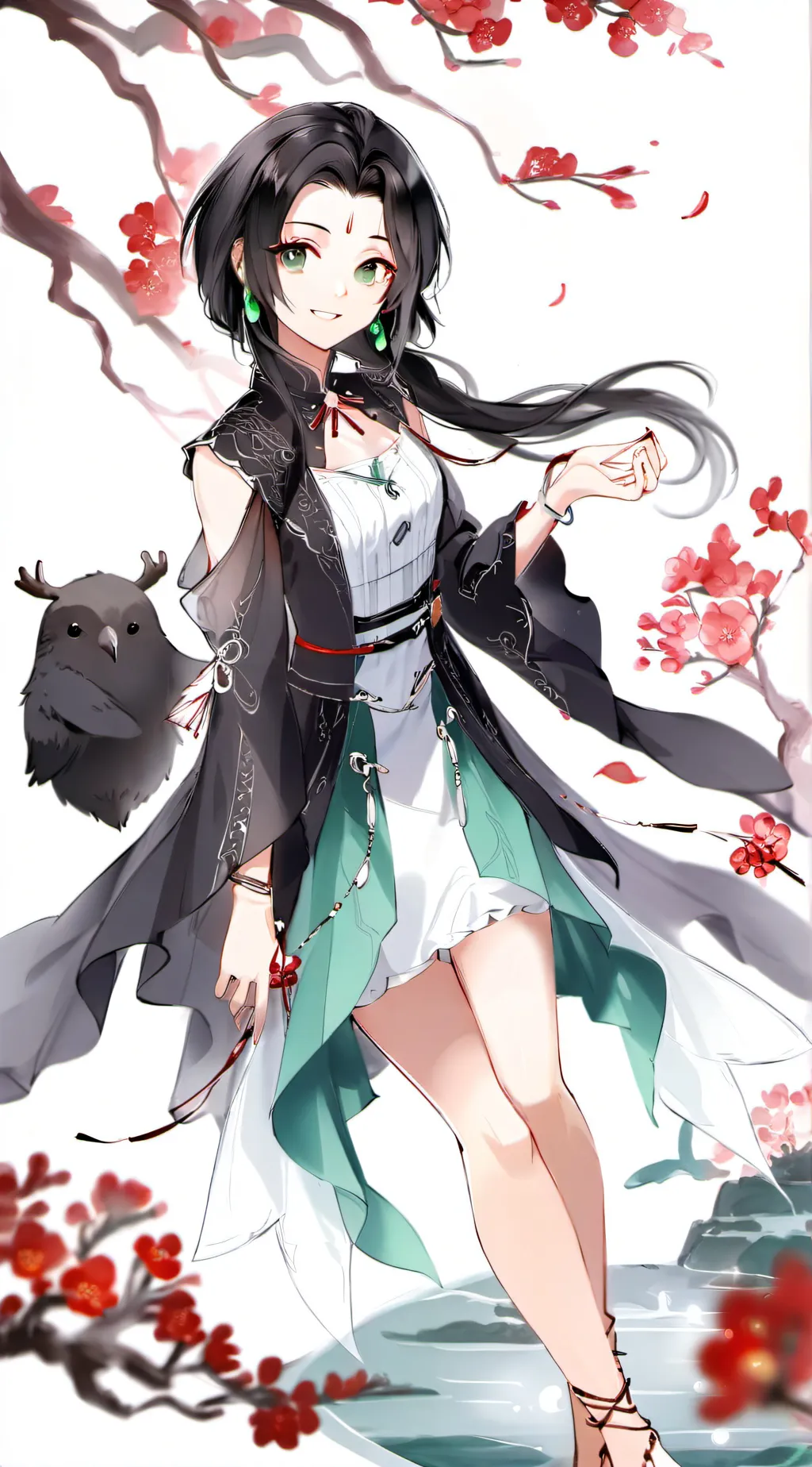 ai character: Ashley background