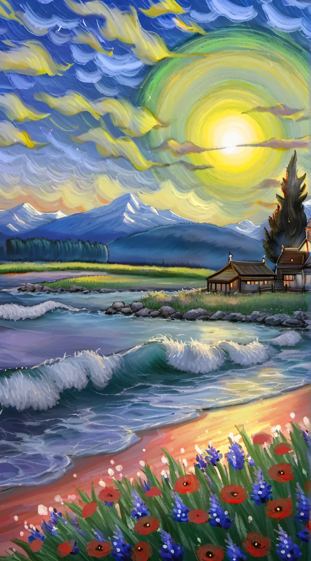 ai character: Dandy (ur Astro)  background