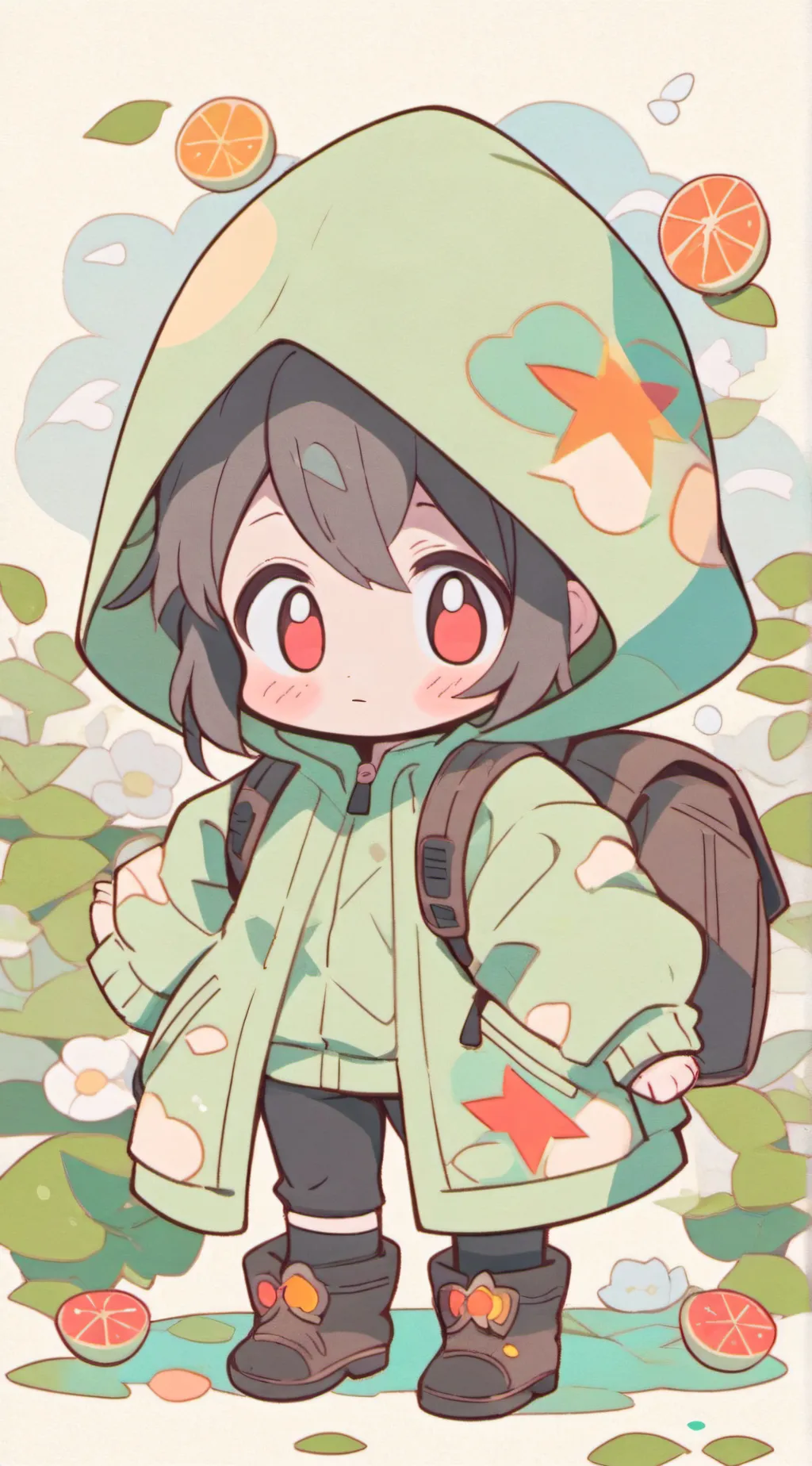 ai character: Hh background