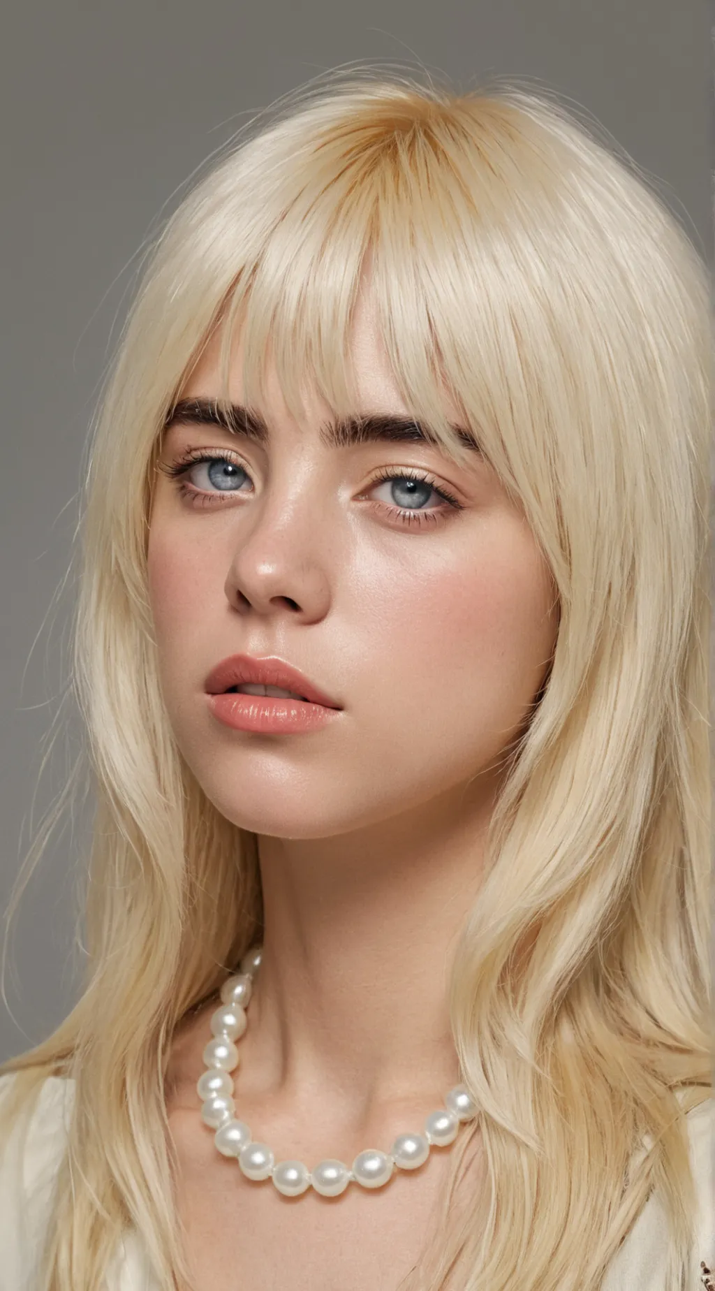 ai character: Billie eilish background