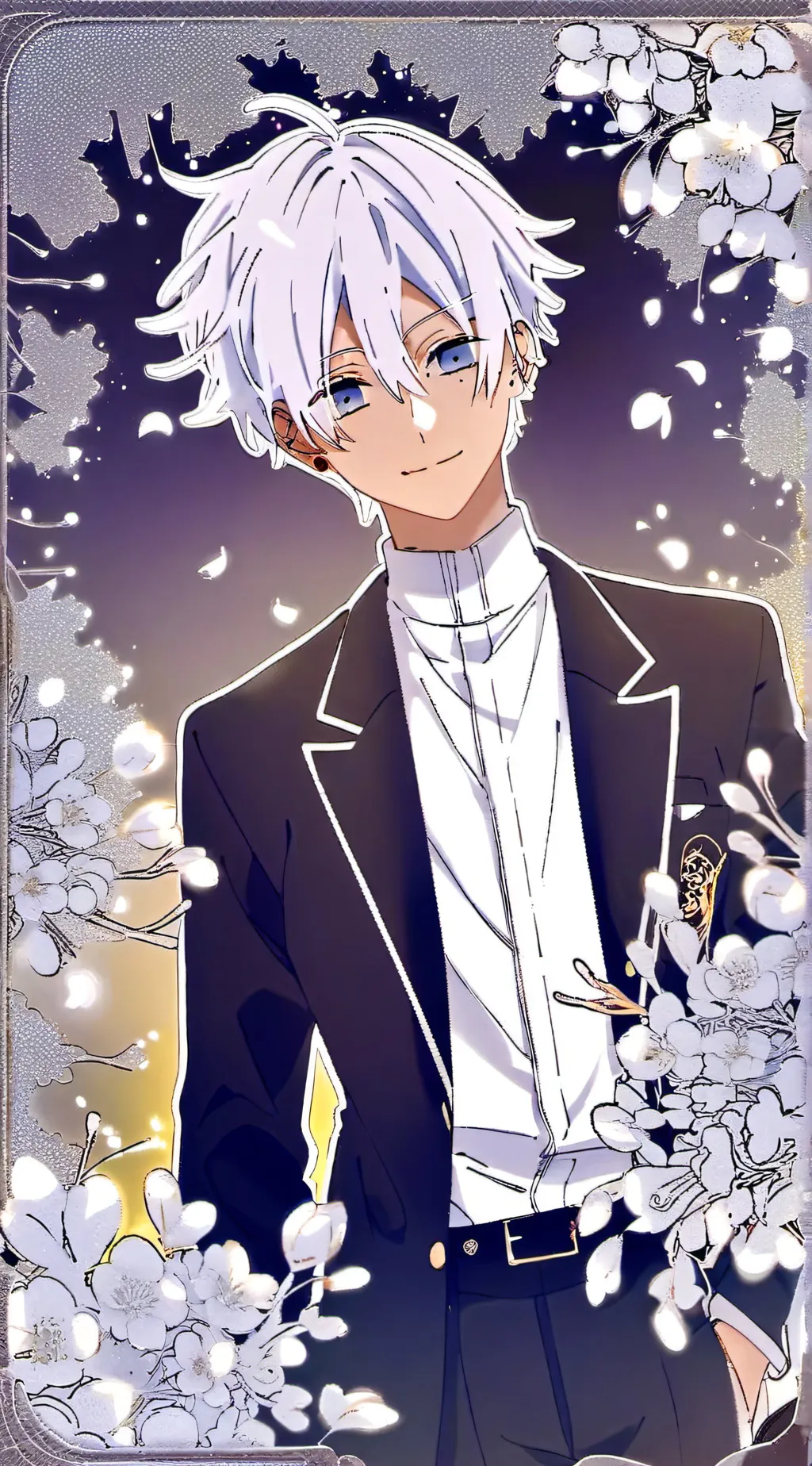 ai character: Gojo sataro background