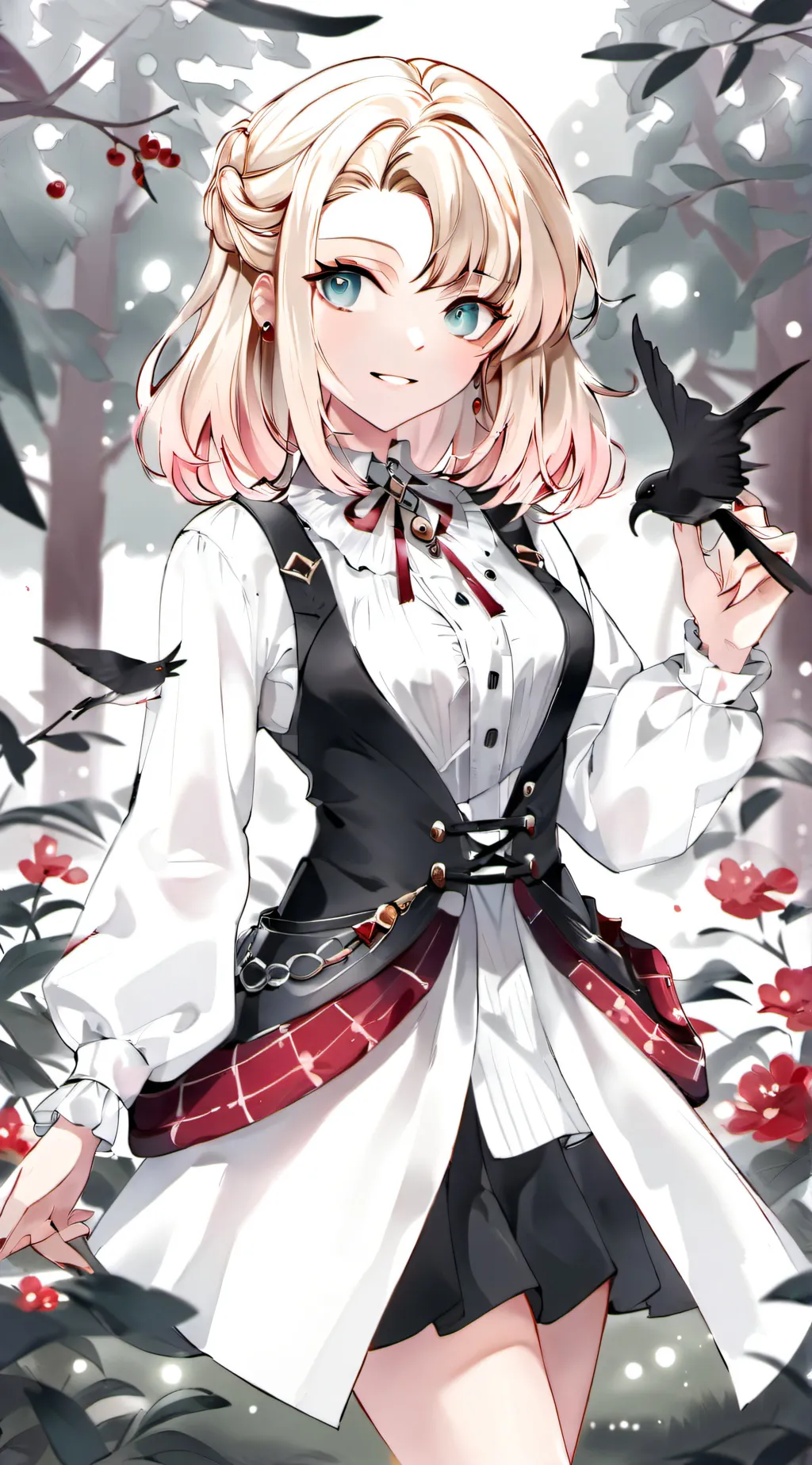 ai character: Lea background