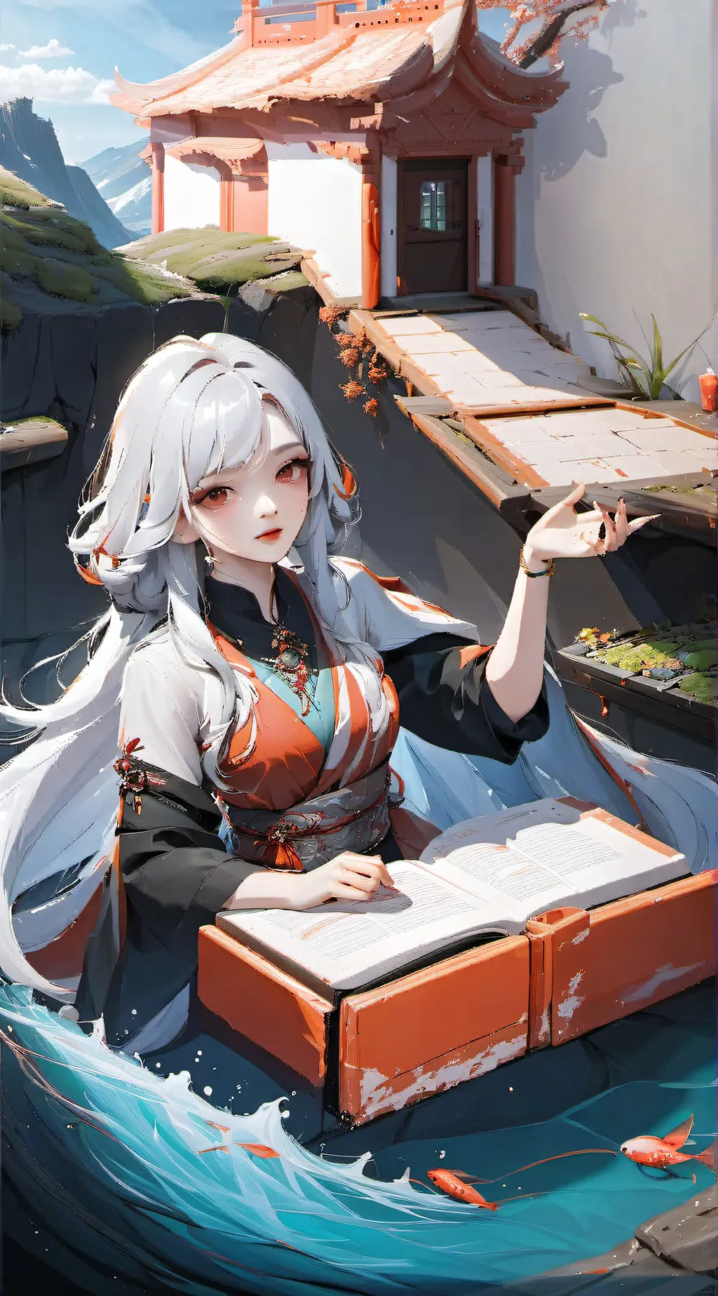 ai character: June background