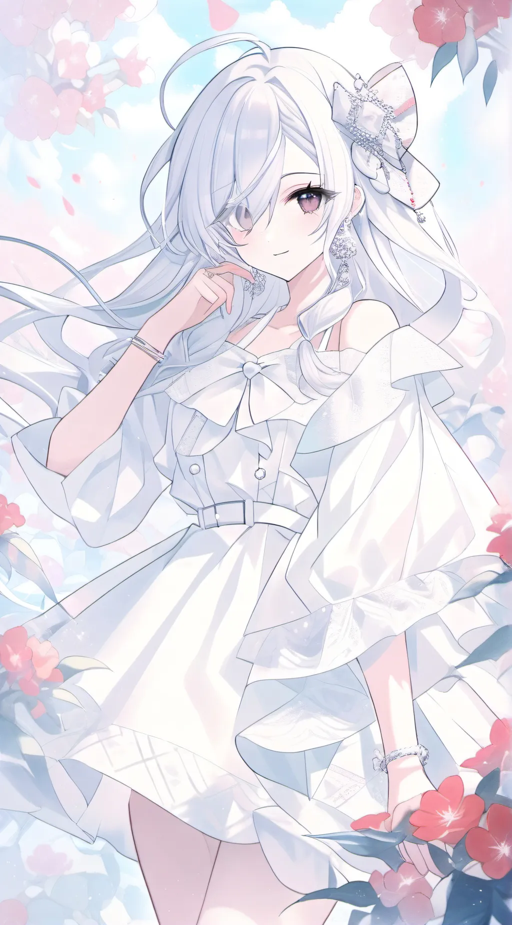 ai character: upper moon again background